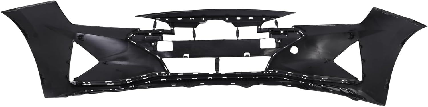 Front Bumper Cover Set W/Lamps & Grill Assembly Black For 2019 2020 Hyundai Elantra