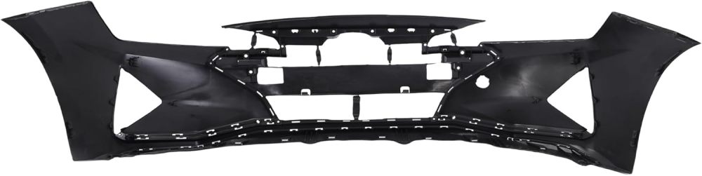 Front Bumper Cover Set W/Lamps & Grill Assembly Black For 2019 2020 Hyundai Elantra