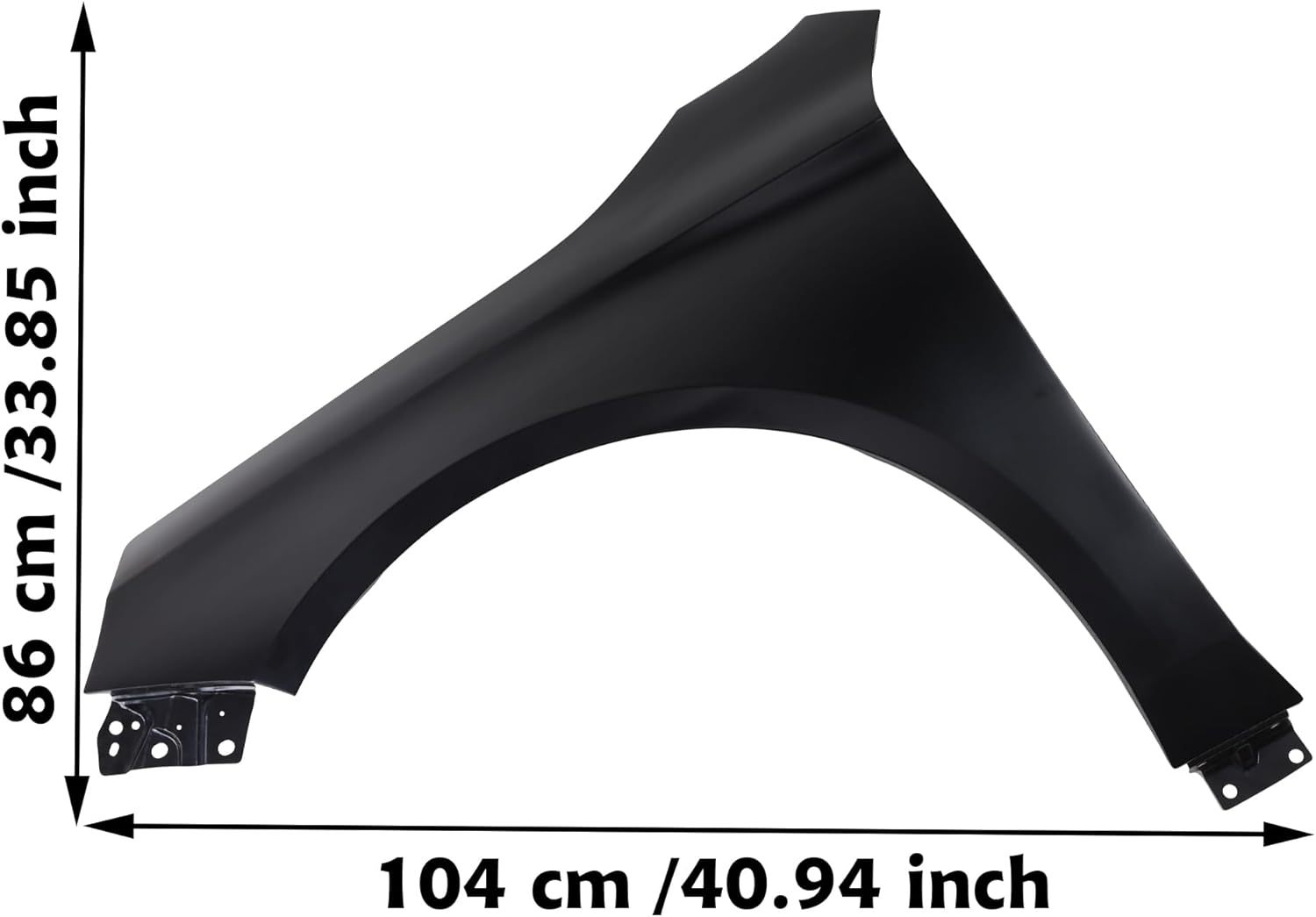 Fits For 2014-2016 Chevrolet Impala Front Fender Driver Left Side Steel Primed 23151660