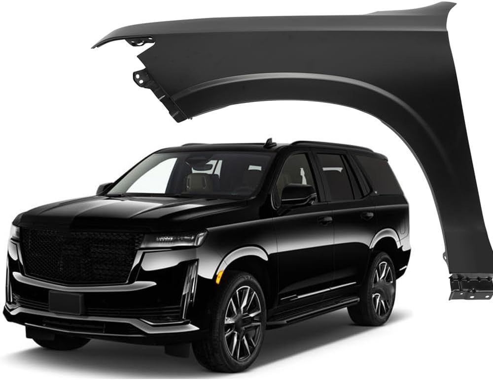 Fender Driver Side Fit For 2021-2023 Cadillac Escalade Front Left Fender of Replacement OEM:84384206