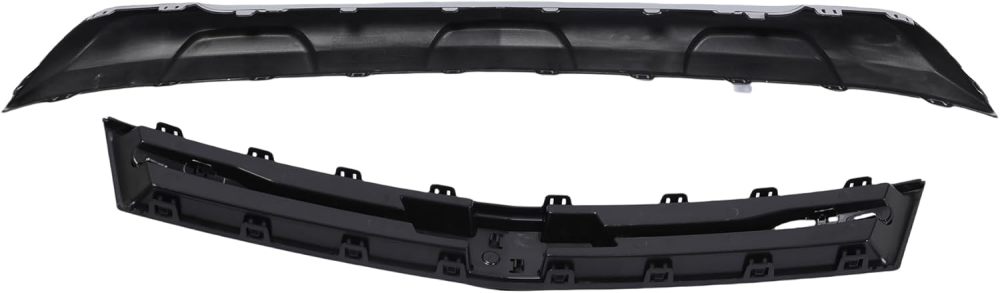 Front Upper and Lower Bumper Cover Complete Grills Kit Fits For 2017 2018 2019 2020 2021 Chevy Trax
