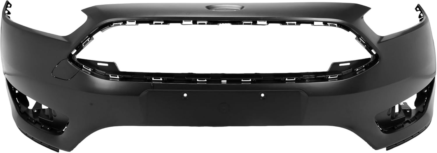 Fits For 2015 2016 2017 2018 Ford Focus Front Bumper Cover Complete Grill Upper Lower 7PCS/Set