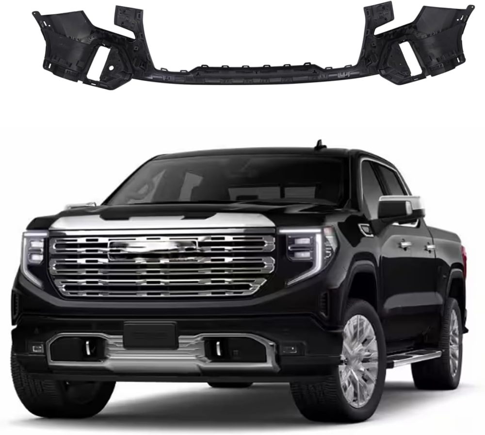 For GMC Sierra 1500 2019 2020 2021 Front Upper Bumper Cover Replacement 84542588 GM1014140