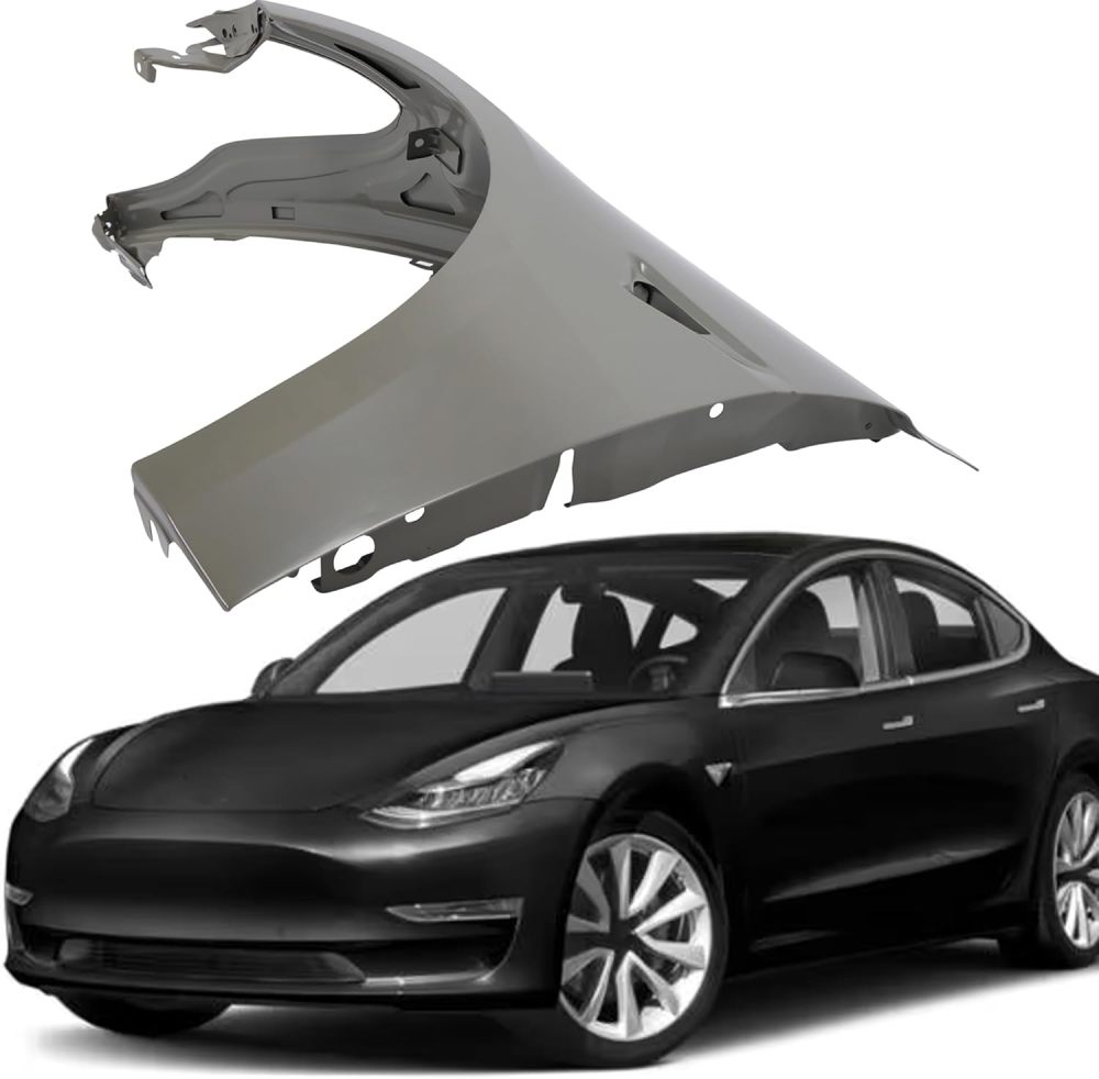 For Tesla Model 3 2017 2018 2019 2020 2021 2022 2023 1081401E0D Front Driver Left Side Fender Primed Steel