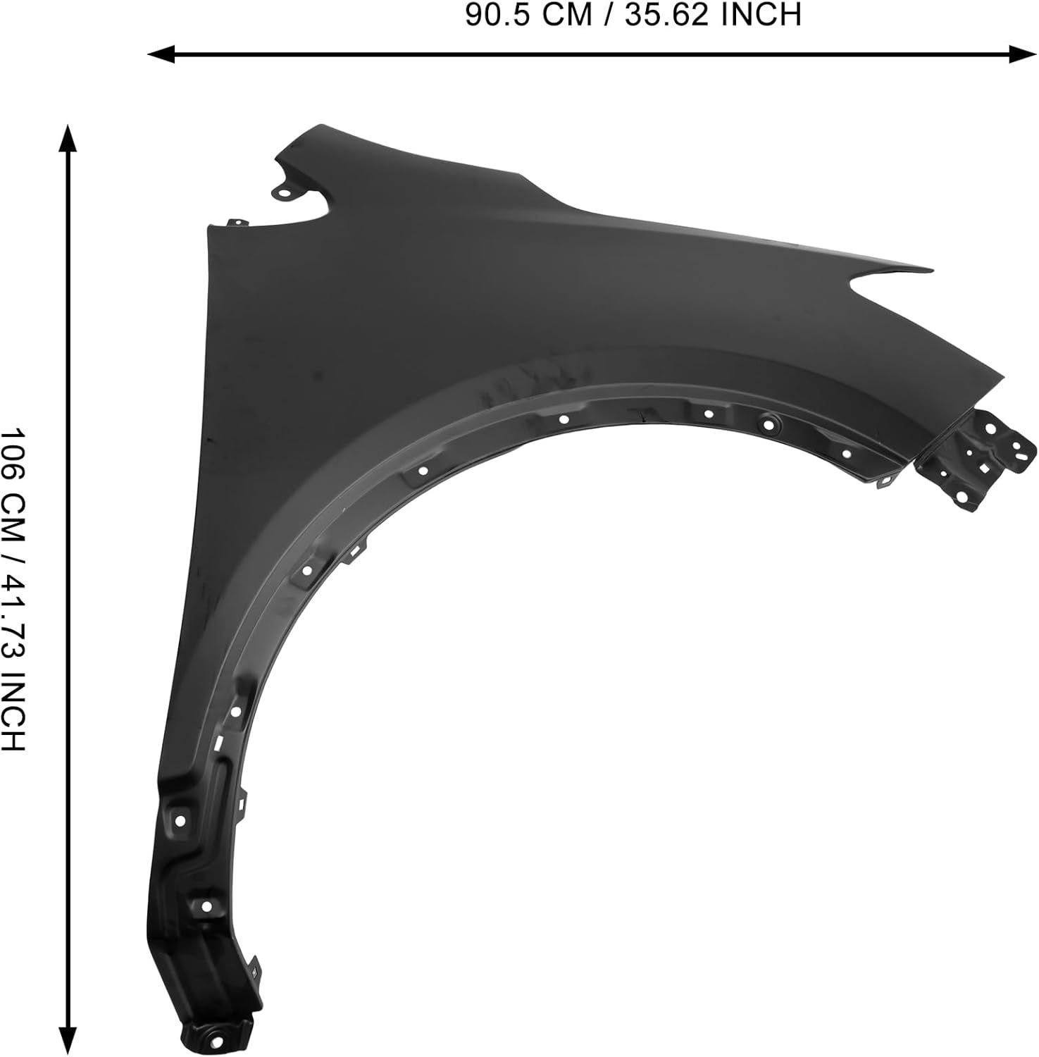 Fits 2013-2016 Buick Encore Right Front Fender Passenger Side Fender Replacement For 95031570