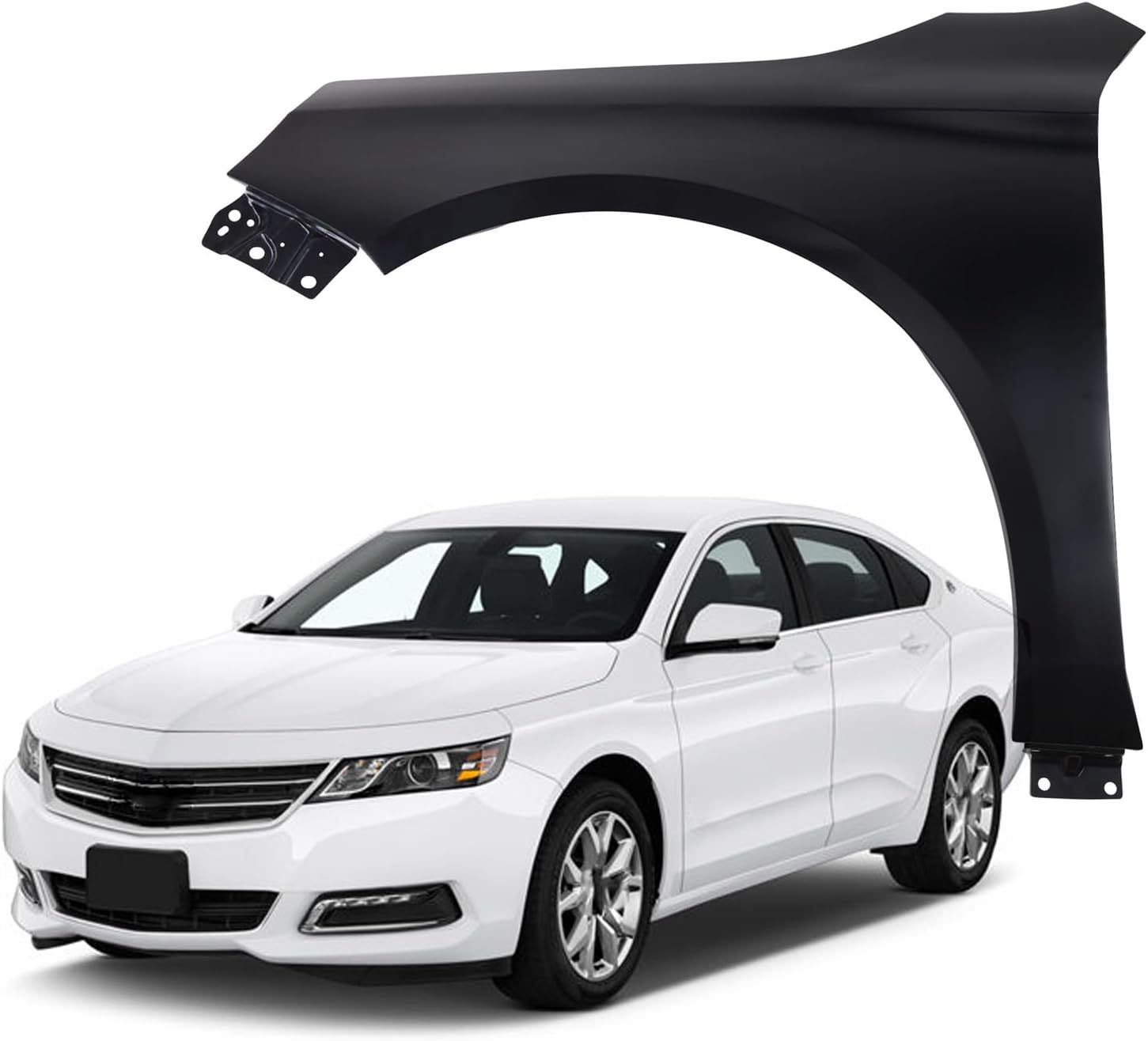 Fits For 2014-2016 Chevrolet Impala Front Fender Driver Left Side Steel Primed 23151660