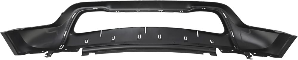 Front Lower Bumper Cover Compatible with 2014 2015 2016 Jeep Grand Cherokee, Plastic Automotive Steel Replacement 68143076AD CH1015114