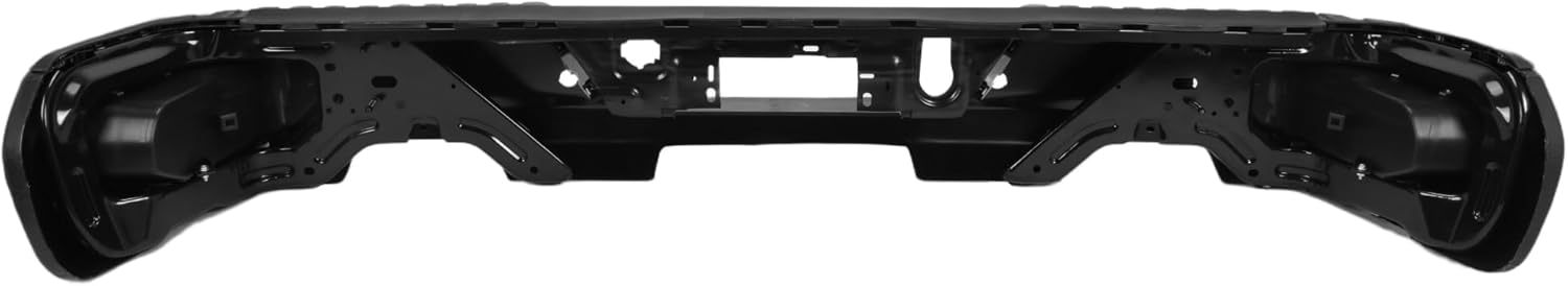 Rear Bumper Face Bar Compatible For 2019-2023 Chevy Silverado GMC Sierra 1500 Classic W/Exhaust W/Park Sensor Steel Bumper