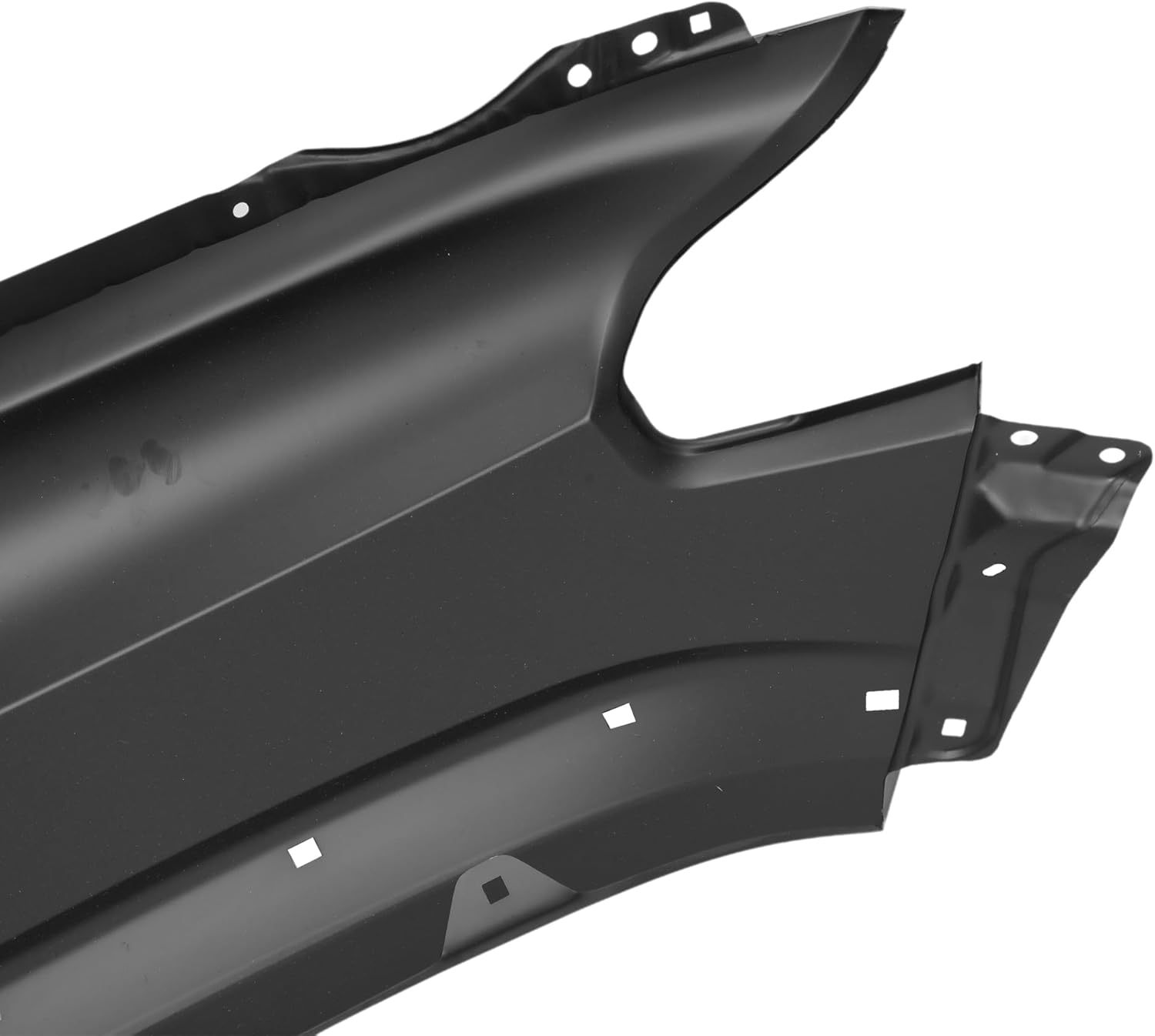Front Driver Left Side Fender Primed Steel with Molding Holes Fits For 2016-2021 Toyota Tacoma Replaces of 5381204120