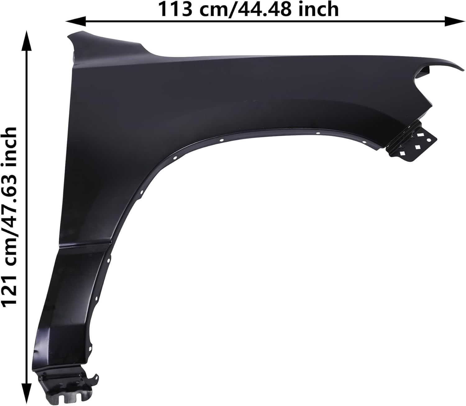 Front Driver Left&Passenger Right Side Fender For 2019-2022 Ram 1500 Primed Steel OEM 68276309AA 8321576AA