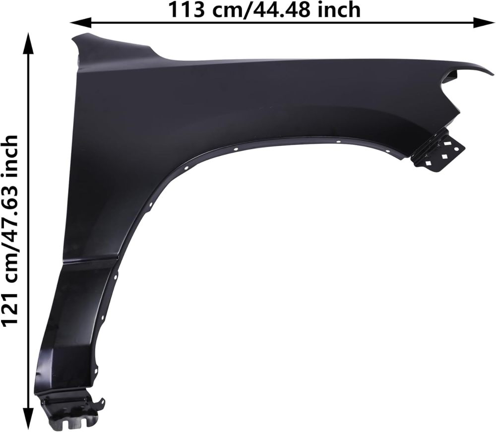 Front Driver Left&Passenger Right Side Fender For 2019-2022 Ram 1500 Primed Steel OEM 68276309AA 8321576AA