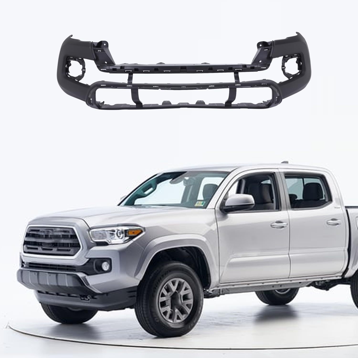 Front Bumper Cover For 2016 2017 2018 2019 2020 Toyota Tacoma SR Crew 5211904220 TO1000415