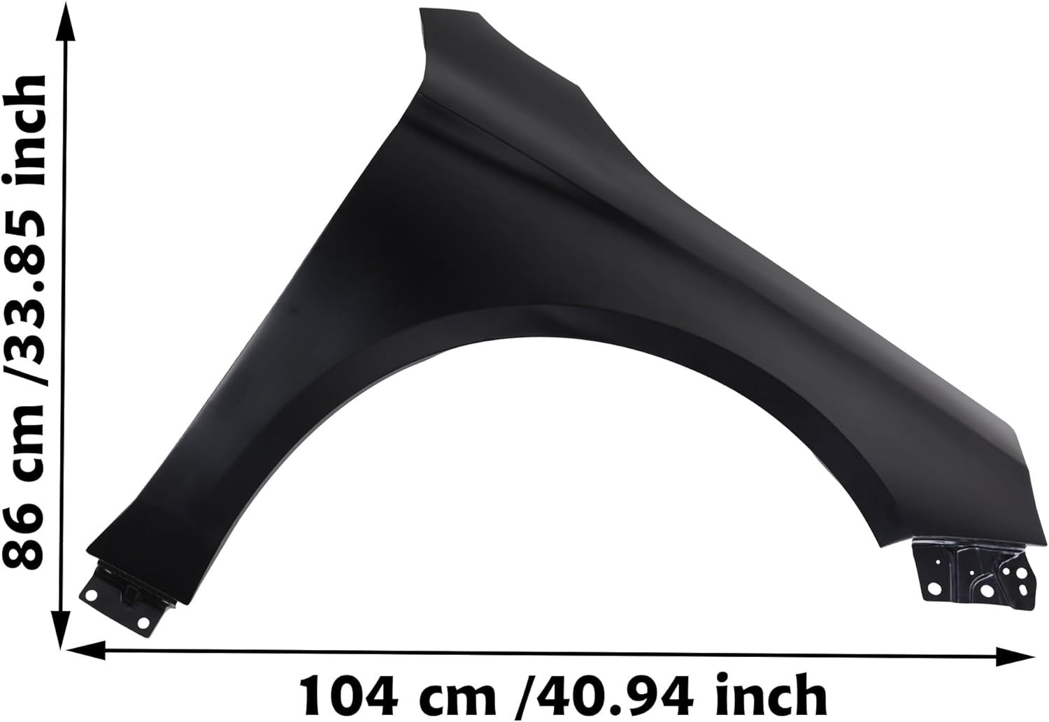 Front Right&Left Fender Compatible with 2014-2020 Chevrolet Impala Steel Primed Replace# OEM 23151661 51660