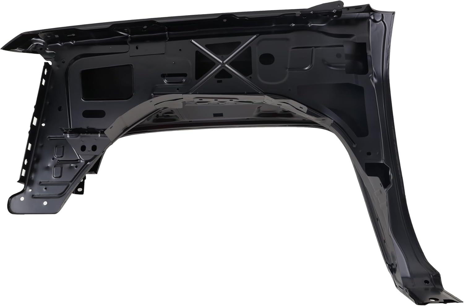 Fender Front Passenger Side Steel For 2014-2018 Chevrolet Silverado 1500 GM1241385 OEM 23303551