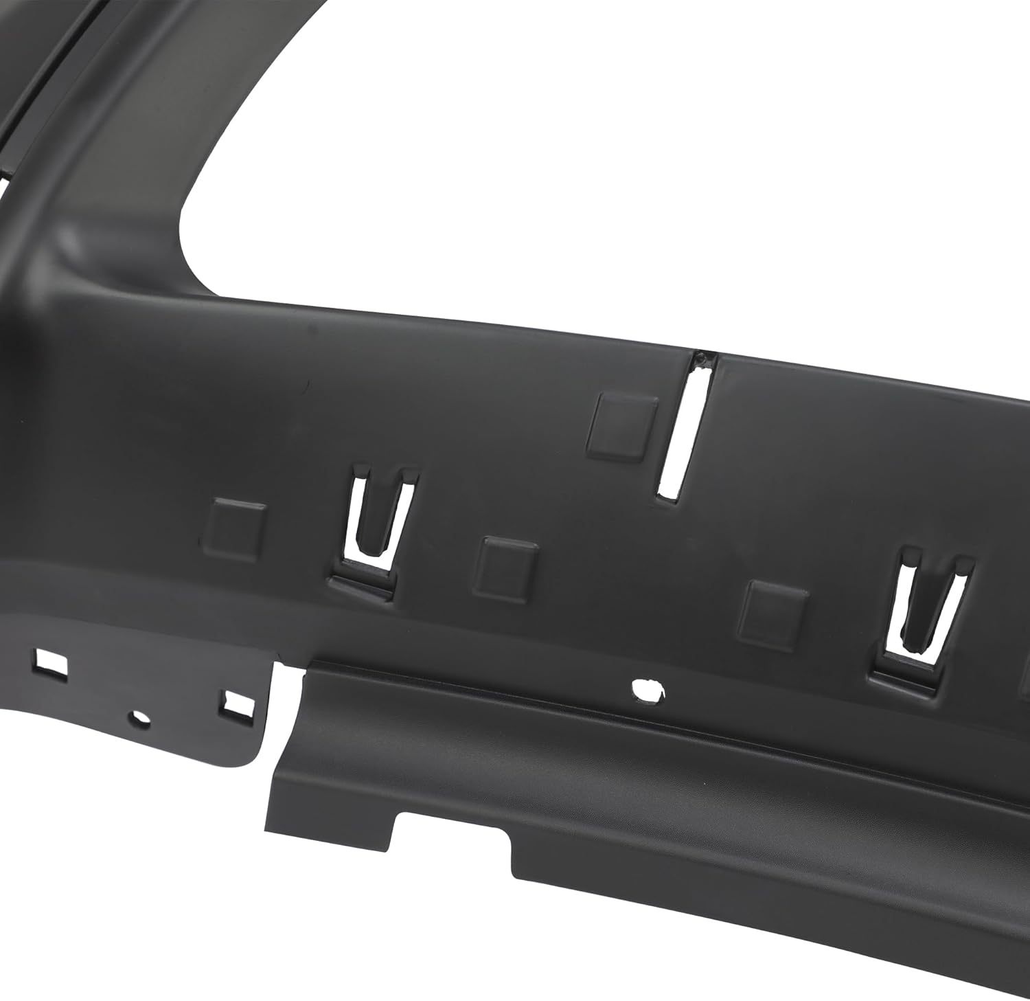Front Lower Bumper Cover Compatible with 2014 2015 2016 Jeep Grand Cherokee, Plastic Automotive Steel Replacement 68143076AD CH1015114