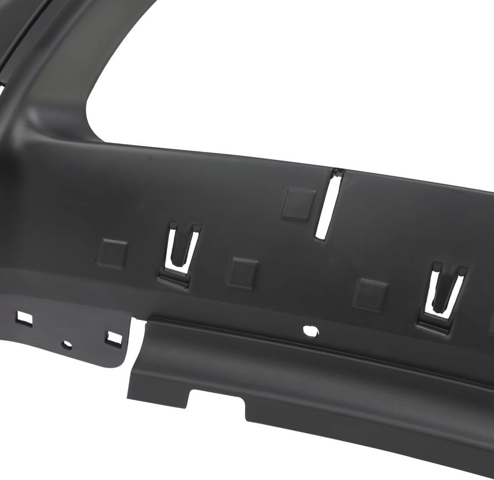 Front Lower Bumper Cover Compatible with 2014 2015 2016 Jeep Grand Cherokee, Plastic Automotive Steel Replacement 68143076AD CH1015114