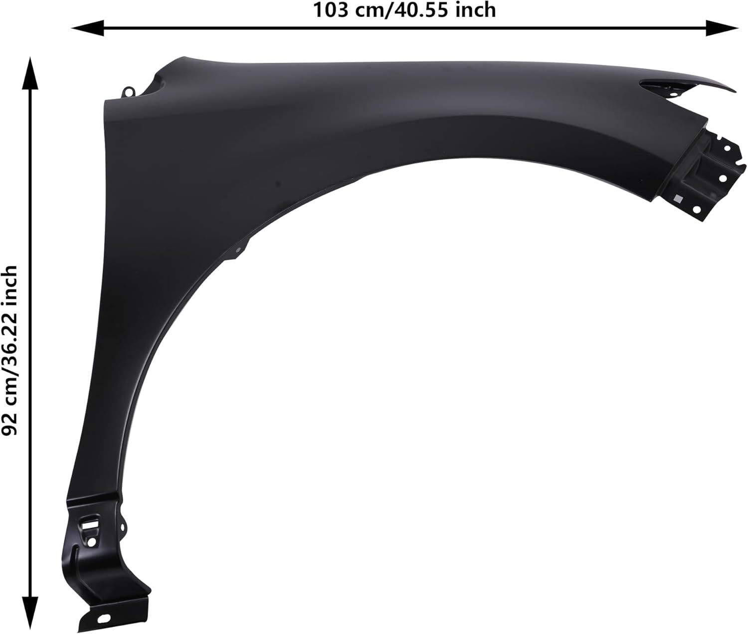 Front Passenger Right Side Fender Primed Steel For Ford Edge 2011 2012 2013 2014