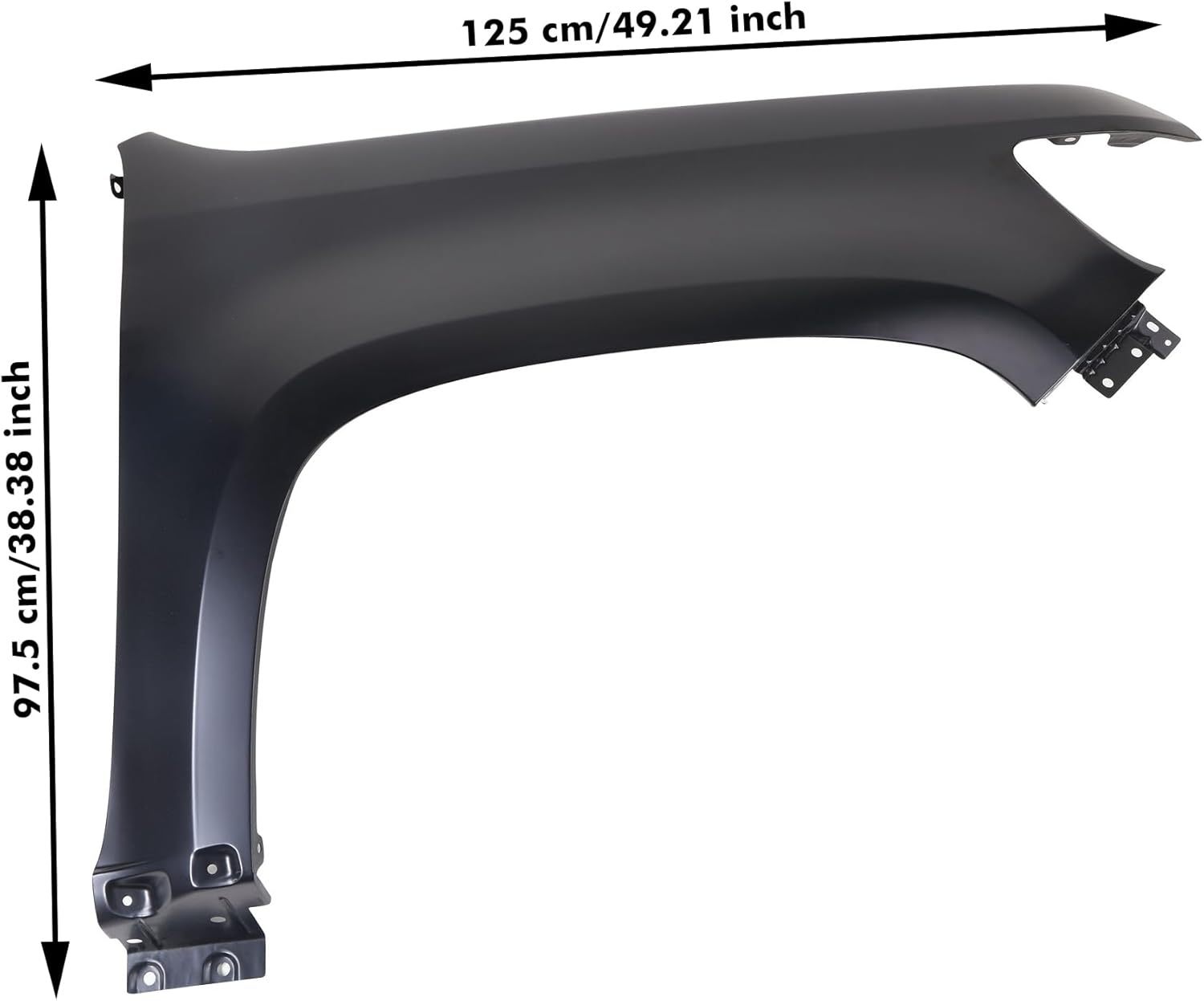 Replacement Front Fender Driver Passenger Side Steel Primed Fit For 2015-2022 Chevy Chevrolet Colorado 23373629/23354494