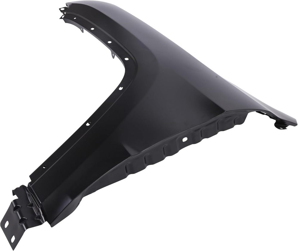 Front Left Fender Compatible with 2011-2022 Jeep Grand Cherokee Replacement for 55369597AF Steel Wheel Driver Side Fender Panel Black
