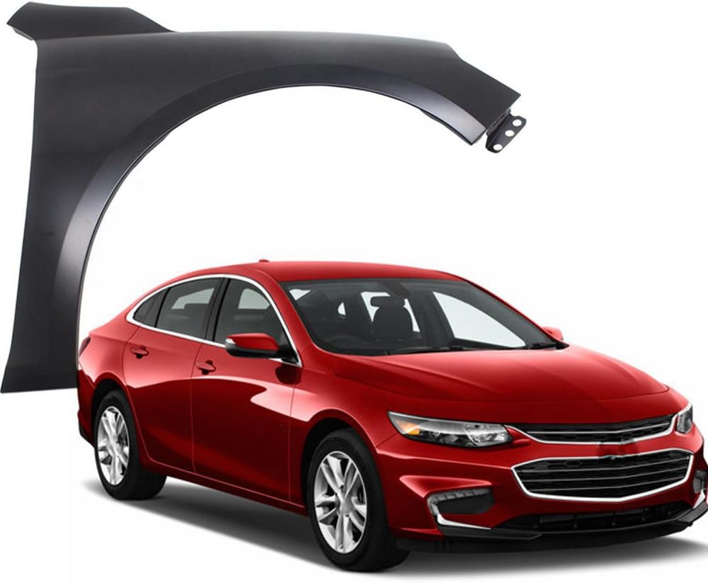 Front Right Fender Compatible with 2016-2022 Chevy Malibu Passenger Side Steel Primed OEM 84166457
