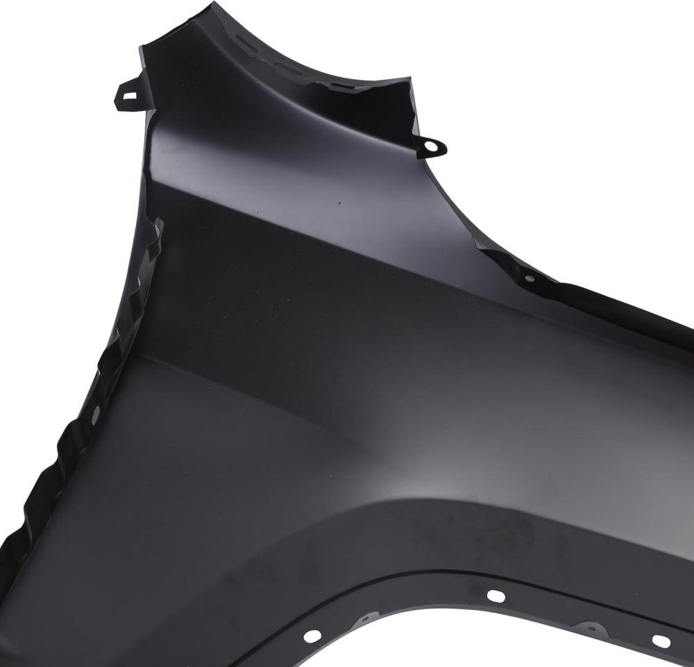 Front Left Fender Compatible with 2011-2022 Jeep Grand Cherokee Replacement for 55369597AF Steel Wheel Driver Side Fender Panel Black