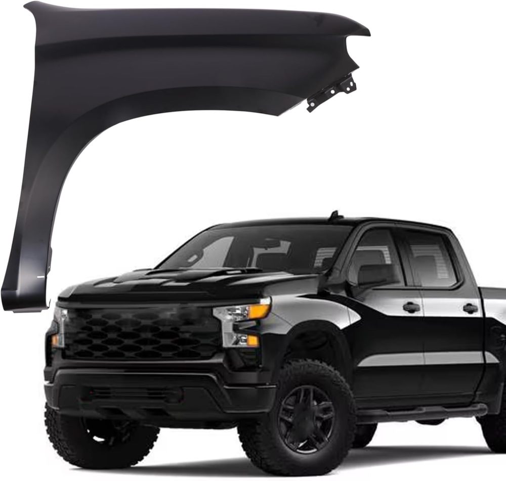 For Chevy Silverado 1500 LT 2019-2023 Fender Passenger Side Front Steel Primed GM1240411 84502611