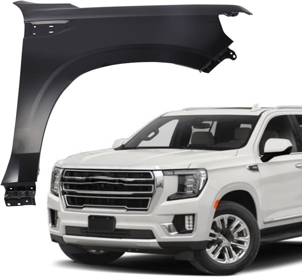 Front Passenger Side Fender Compatible with 2021-2023 GMC Yukon XL Denali SLT Right Fender Replacement Of 84384209