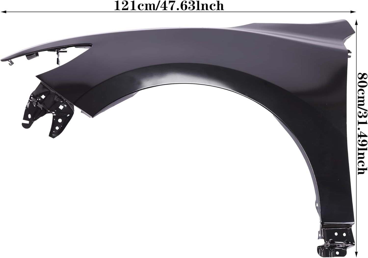 Front Fender Compatible with 2013-2018 Cadillac Ats Left Driver&Passenger Right Side Primed Steel Replace 84110676/84110677