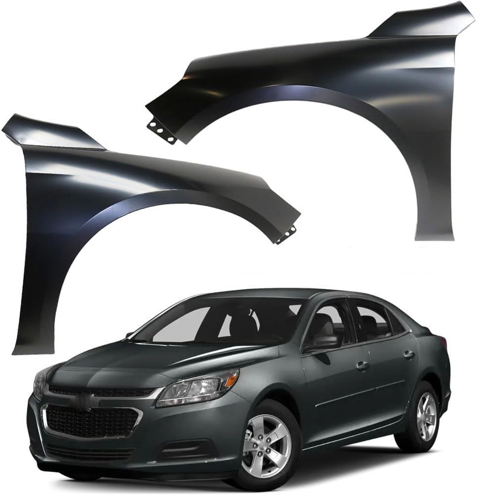 Front Fender Compatible with 2016-2022 Chevy Malibu Left Driver&Passenger Right Side Primed Steel Replace 8416645784029562