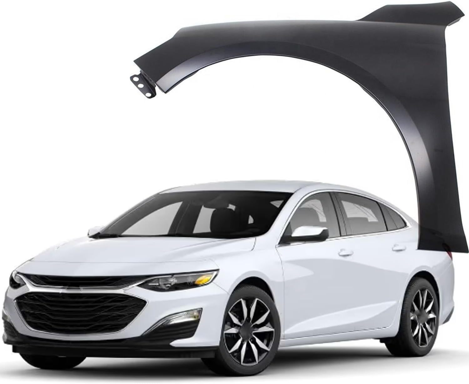 Front Driver Fender Compatible with 2016-2022 Chevy Malibu Left Side Steel Fender Panel OEM 84029562