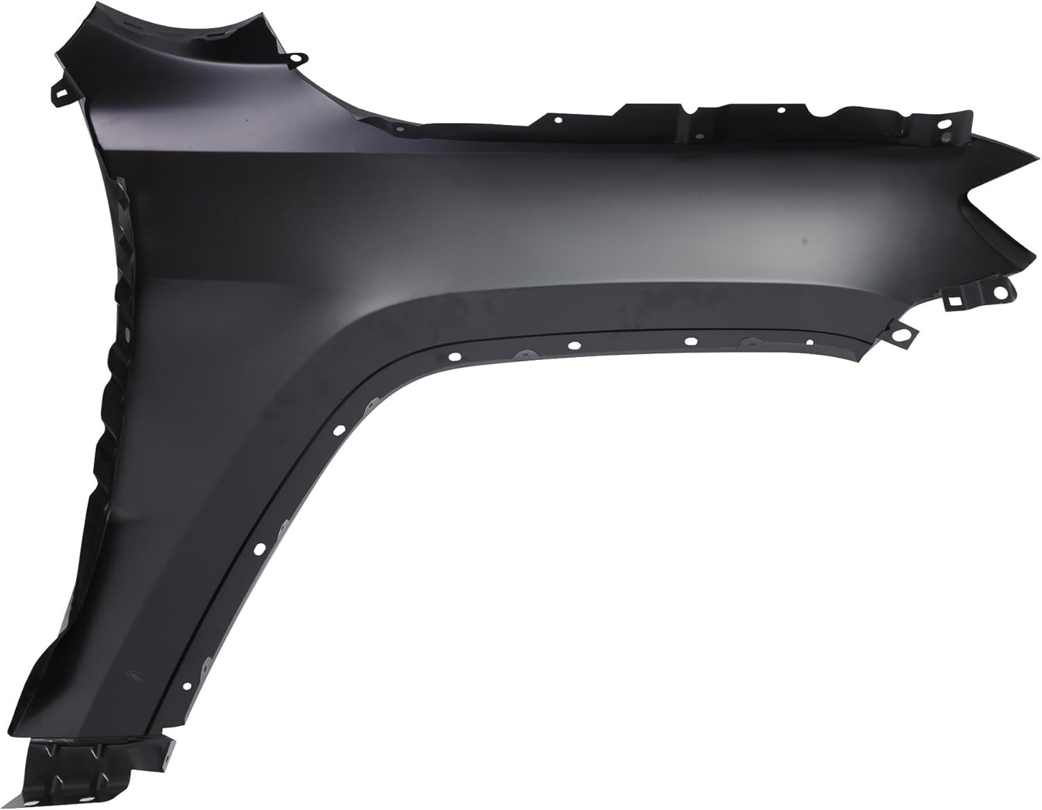 Front Left Fender Compatible with 2011-2022 Jeep Grand Cherokee Replacement for 55369597AF Steel Wheel Driver Side Fender Panel Black