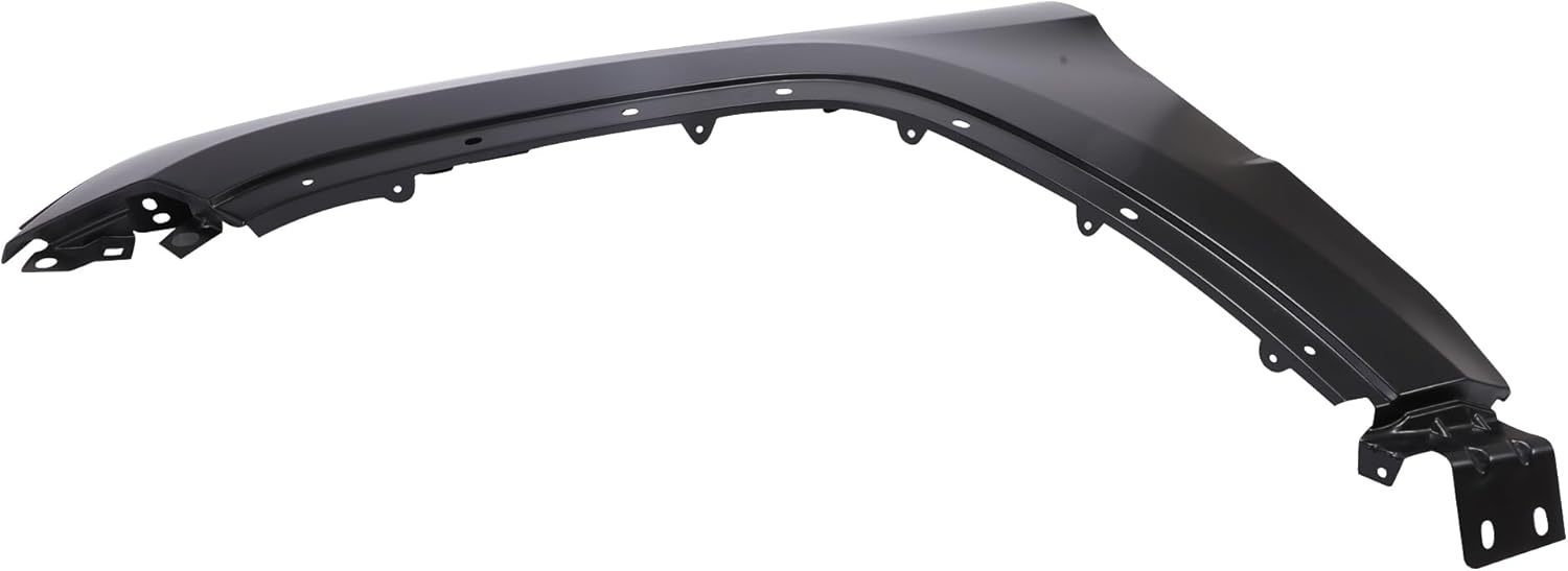 Front Left Fender Compatible with 2011-2022 Jeep Grand Cherokee Replacement for 55369597AF Steel Wheel Driver Side Fender Panel Black