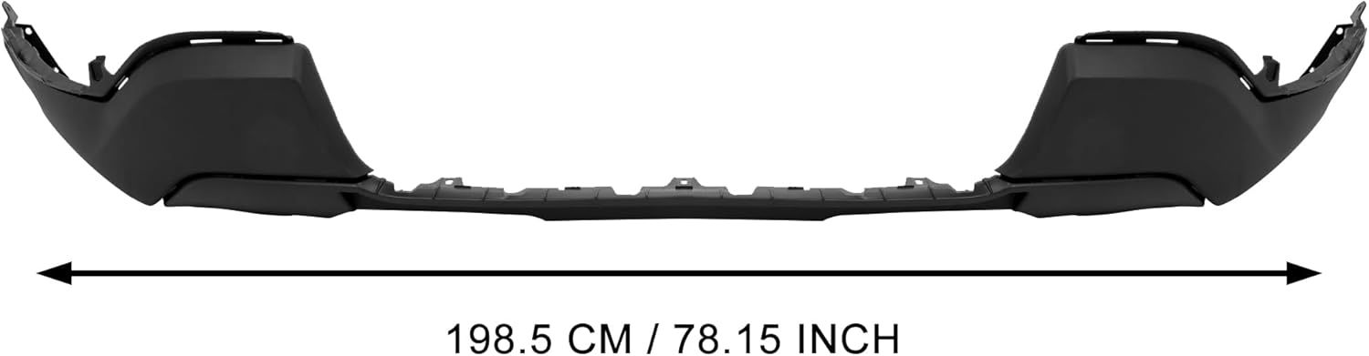 Front Bumper Cover Upper Lower Grille Complete Assembly Black Fit For 2016 2017 Ford Explorer OE 84612436