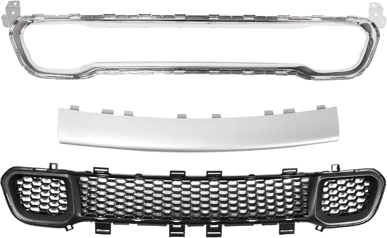 For Jeep Cherokee 2014 2015 2016 2017 2018 Front Bumper Complete Plastic Primed With Fog light