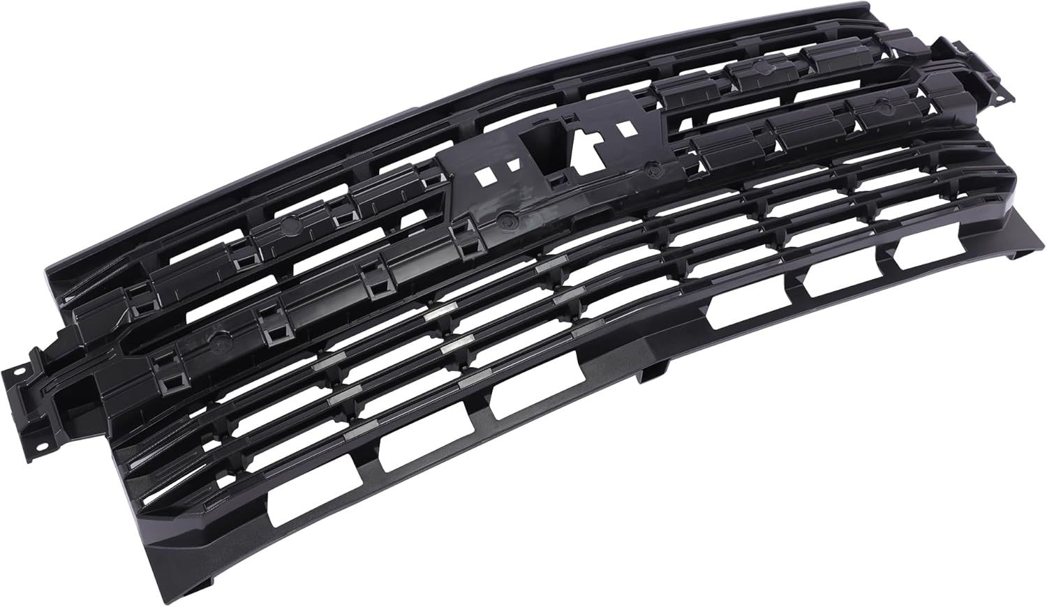 Font Bumper Upper Grille Mesh Grilles Assembly Kit 84128450 For 2019-2022 Chevy Silverado 1500