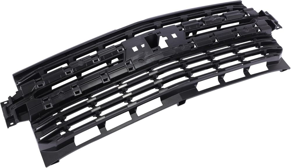 Font Bumper Upper Grille Mesh Grilles Assembly Kit 84128450 For 2019-2022 Chevy Silverado 1500