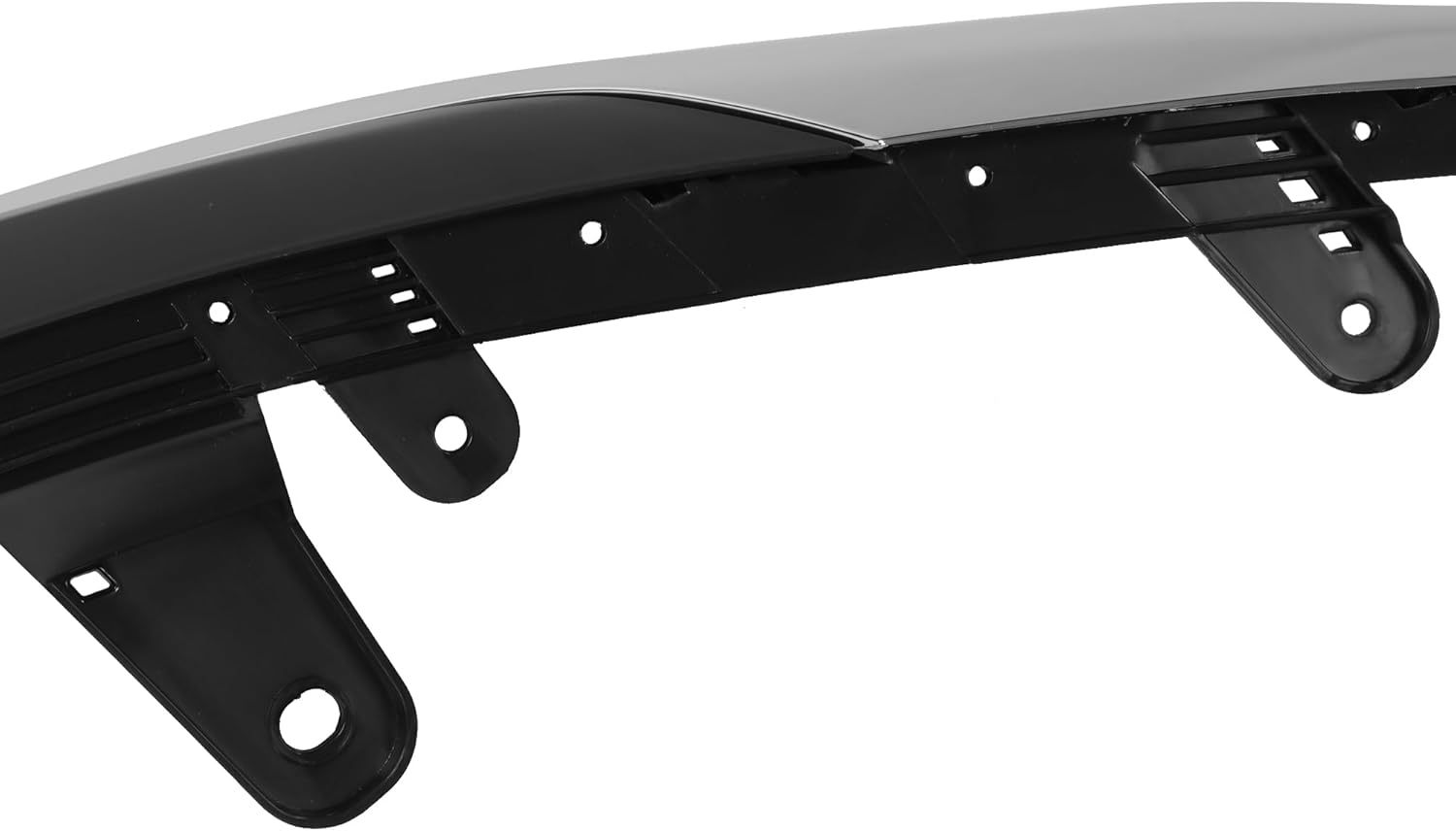 Front Bumper Upper Grille Chrome Black Trim Compatible with 2021 2022 Toyota Sienna 5311408070