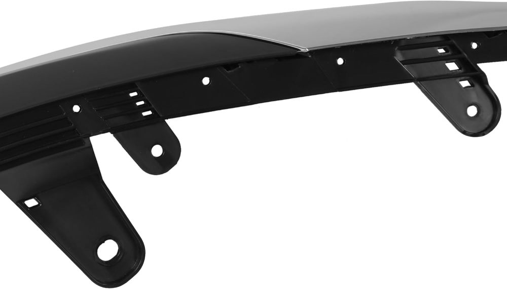 Front Bumper Upper Grille Chrome Black Trim Compatible with 2021 2022 Toyota Sienna 5311408070