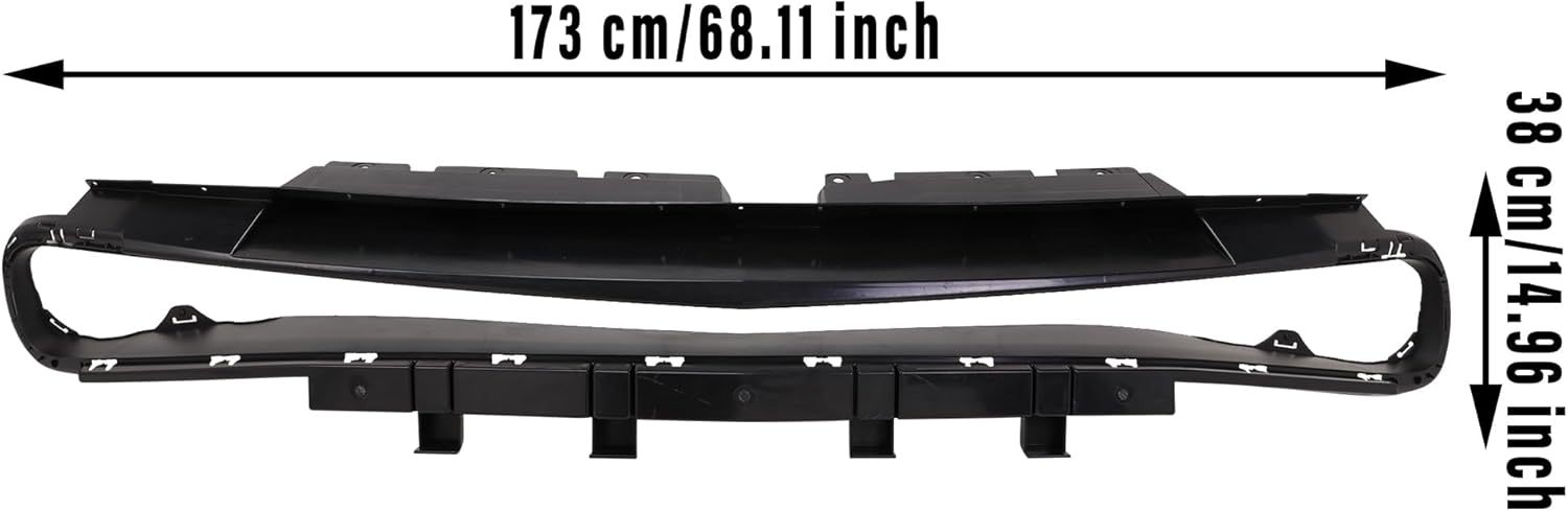 For 2015-2022 Dodge Challenger Grille Reinforcement Grill Replacement CH1223103C 68258750AC