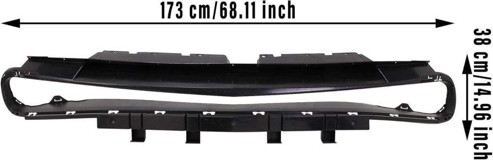 For 2015-2022 Dodge Challenger Grille Reinforcement Grill Replacement CH1223103C 68258750AC