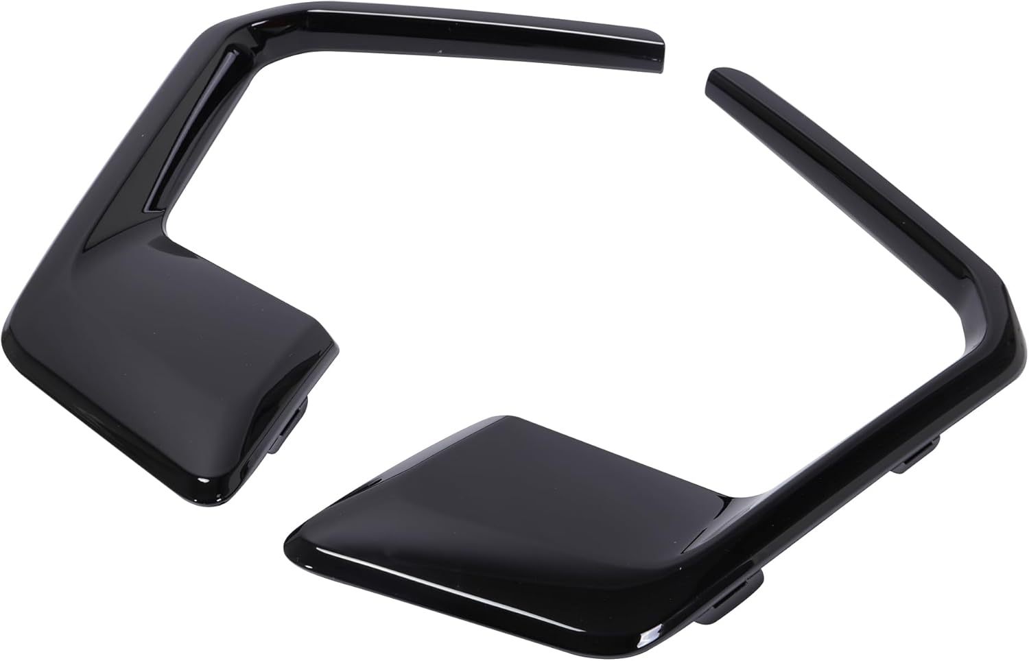 Front Grille Hood Trim Molding Set Fit For 2021 2022 2023 GMC Yukon/XL Gloss BlacK Denali OE 84835783