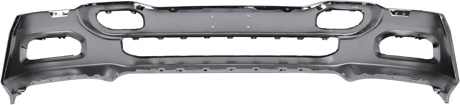 For 2019 2020 2021 2022 2023 Dodge Ram 1500 Pickup Front Bumper Face Bar Chrome Steel 5ZB41TZZAD