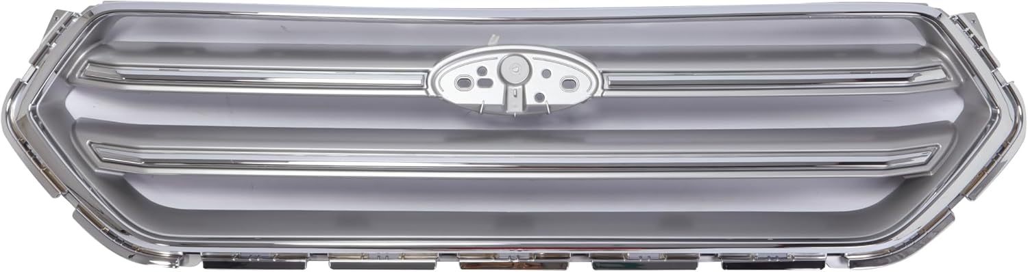 Replacement For 2017 2018 2019 Ford Escape GJ5Z-17757GJ5Z-8200 Front Bumper Cover & Front Grille Fog Lights Assembly