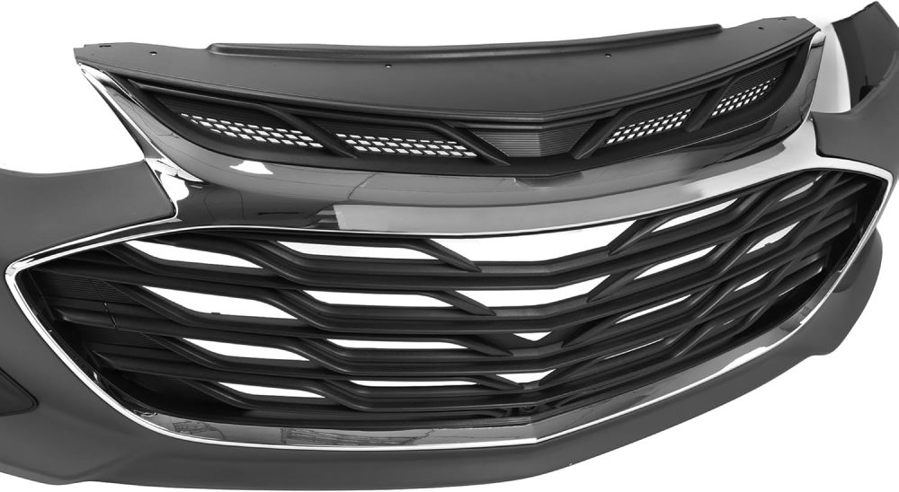 Front Bumper Grille Grill Compatible with 2019 2020 2021 Chevrolet Chevy Cruze