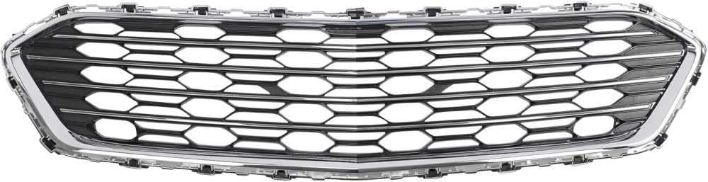 Front Bumper Mesh Middle Grille Chrome For 2016 2017 2018 Chevrolet Cruze Sedan GM1036174
