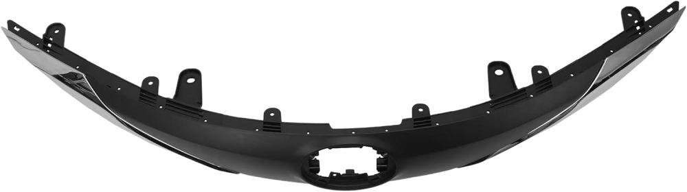 Front Bumper Upper Grille Chrome Black Trim Compatible with 2021 2022 Toyota Sienna 5311408070