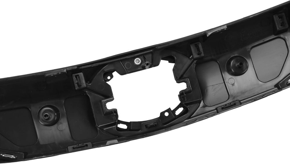 Front Bumper Upper Grille Chrome Black Trim Compatible with 2021 2022 Toyota Sienna 5311408070