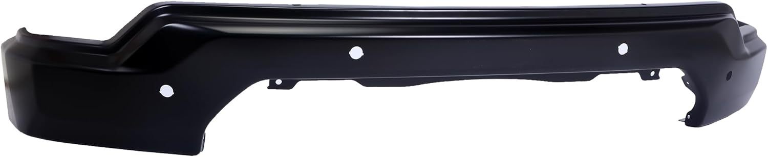 Front Bumper Face Bar with Park Hole Compatible With 2019 2020 2021 GMC Sierra 1500 Primed Steel Bumper Replacement 84482541