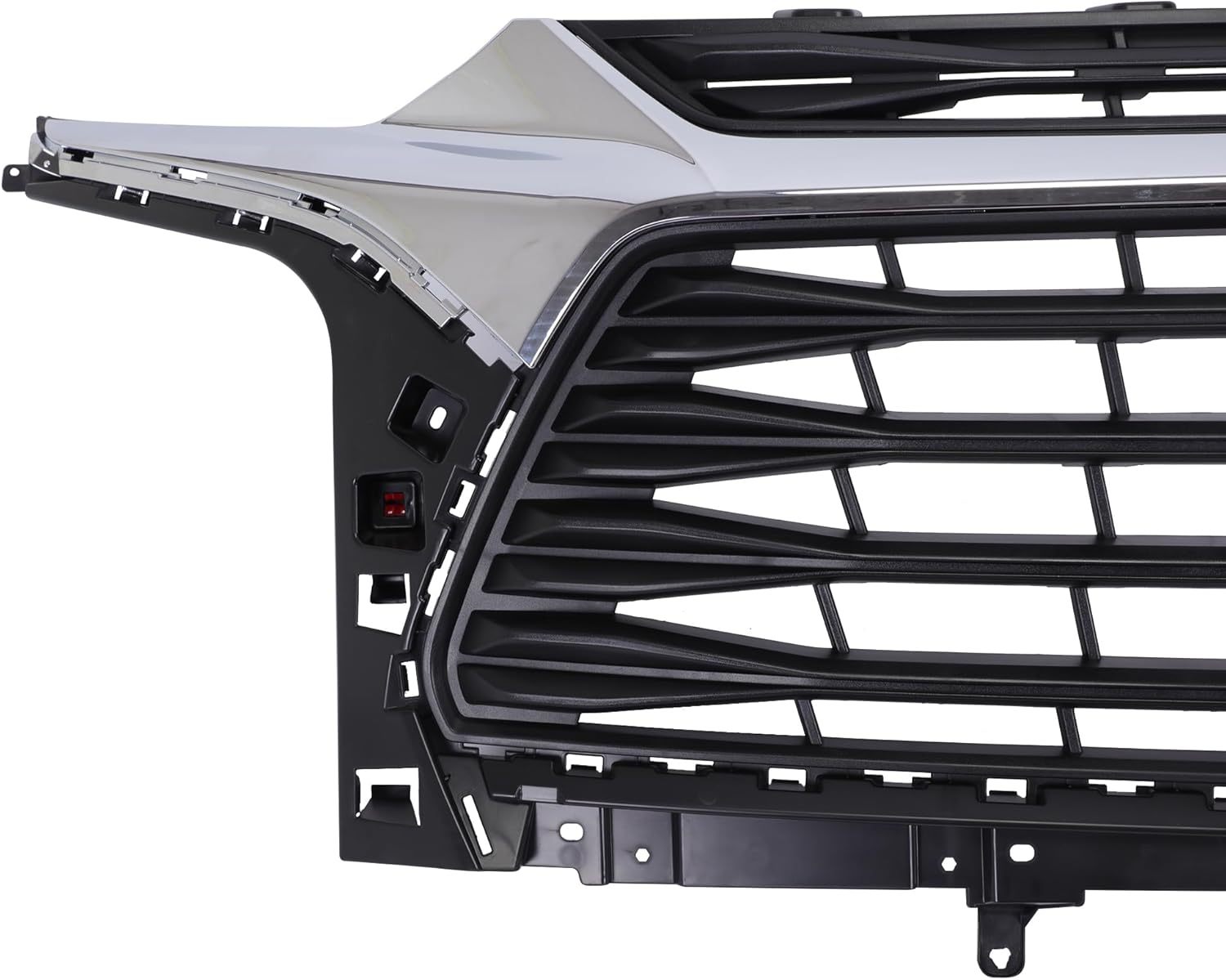 Fit For 2019-2022 Chevrolet Blazer Front Bumper Grille Assembly Black Chrome 84612436