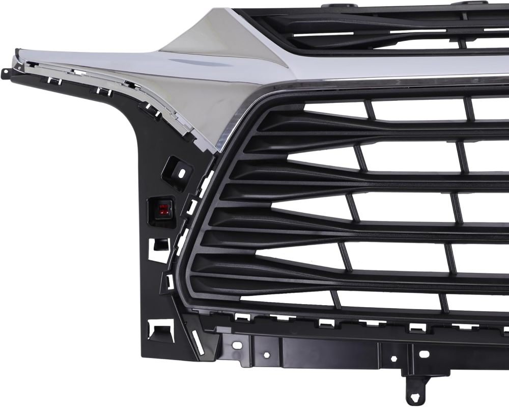 Fit For 2019-2022 Chevrolet Blazer Front Bumper Grille Assembly Black Chrome 84612436